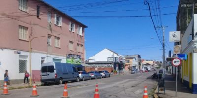 Quadra da Luiza Maraninchi está interrompida na manhã desta quarta em Camaquã
