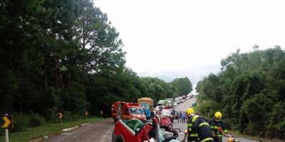 Identificado camaquense que morreu em acidente na BR-116 em Vacaria