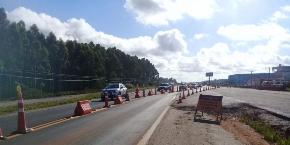 VÍDEO: desvio na BR-116 em Camaquã não tem prazo para terminar, diz empresa responsável pela obra