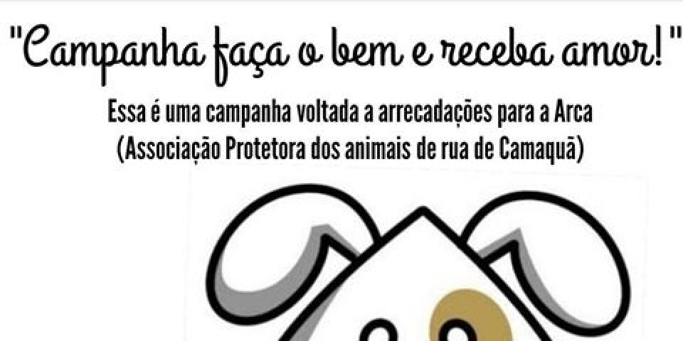 Grupo de estudantes promove campanha para arrecadar doações para Arca em Camaquã