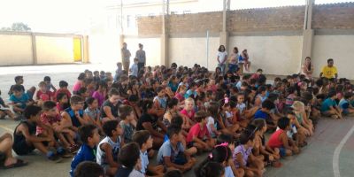 Alunos da Escola João Goulart participam de encontro sobre Educação Ambiental