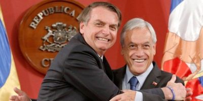 Bolsonaro e Piñera rejeitam intervenção militar na Venezuela