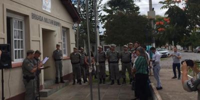 Prédio da Brigada Militar de Camaquã recebe revitalização 