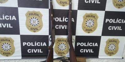 Armamento usado por grupo criminoso é apreendido em Pelotas