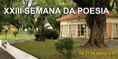 Casa do Poeta Camaquense e Criarte entregarão mil livros durante  a Semana da Poesia