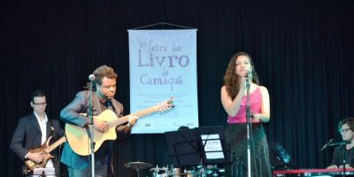 Com homenagens e músicas, foi aberta a 34ª Feira Municipal do Livro de Camaquã