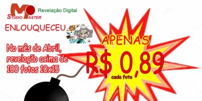 A Studio Master Revelação Digital com promoção fora da curva em abril