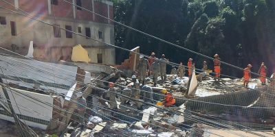 Prédios que desabaram no Rio eram irregulares e estavam interditados