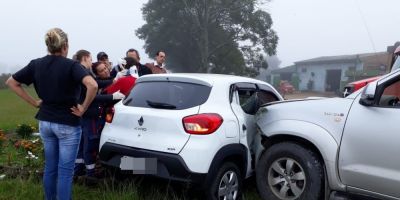 FOTOS: acidente deixa feridos na BR-116 em Camaquã