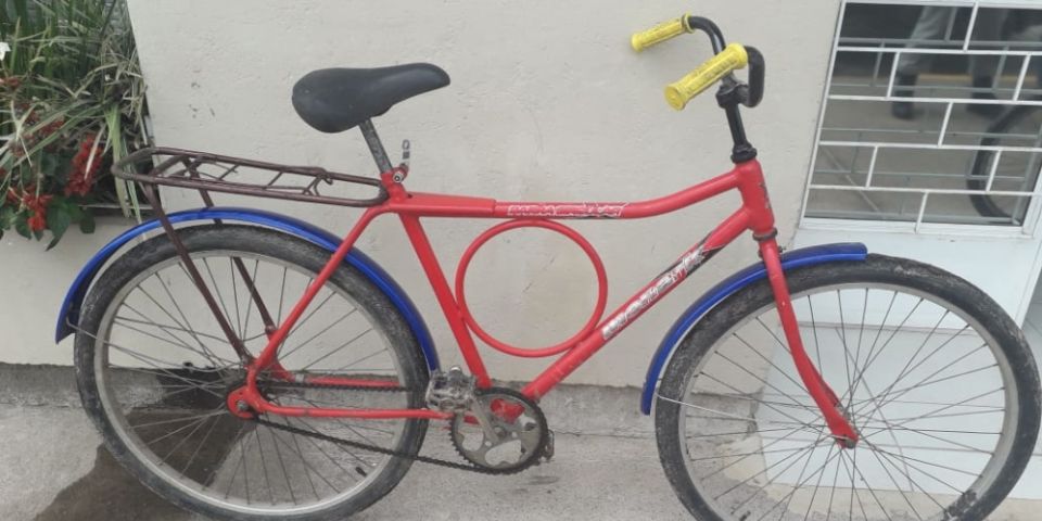 Brigada Militar recupera bicicleta furtada em São Lourenço do Sul logo após o furto