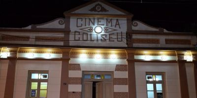 Cine Teatro Coliseu de Camaquã ganha nova iluminação