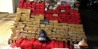 Brigada Militar apreende 299 kg de maconha em Alvorada