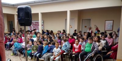 Programa de Erradicação do Trabalho Infantil realiza intervenção na EMEF Sylvio Luiz em Camaquã