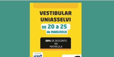 Polo Servi Camaquã com matrículas abertas para o Vestibular Uniasselvi