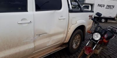 FOTOS: acidente de trânsito deixa danos materiais, em Camaquã