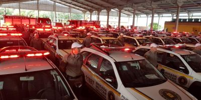 Viaturas e armas passam a reforçar o policiamento do Rio Grande do Sul