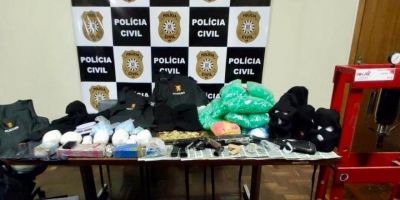 QG de facção criminosa é descoberto pela Polícia Civil em Porto Alegre