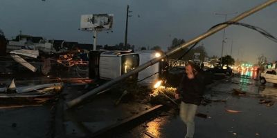 Tornado raro causa estragos no sul do Chile