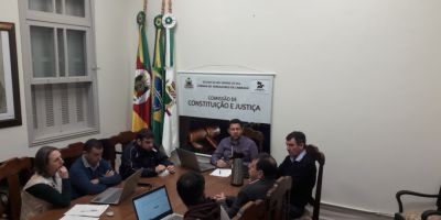 Projeto recebe parecer desfavorável na Comissão de Constituição e Justiça da Câmara de Camaquã