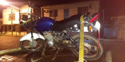 Brigada Militar prende homem com moto furtada em Camaquã