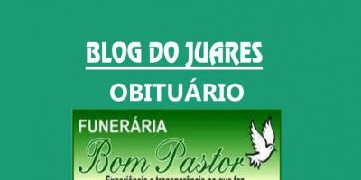 Nota de Falecimento de Nara Maria Sampaio Coelho, de 84 anos