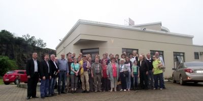 Turistas alemães visitam o município de Cristal