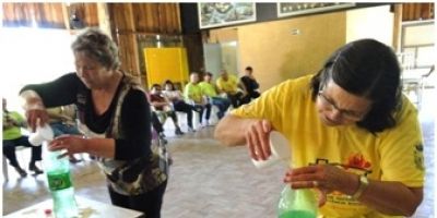 Realizadas em Chuvisca gincanas com a Terceira Idade