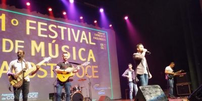 Camaquã sedia 1º Festival ACOSTADOCE de Música