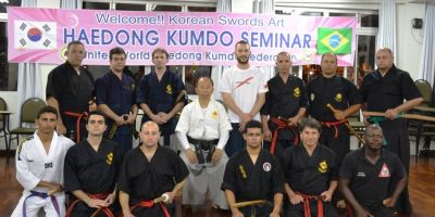 Serratte Escola de Artes Marciais participa do Seminário de Haedong Kumdo - Arte das Espadas Coreanas, em Santa Catarina