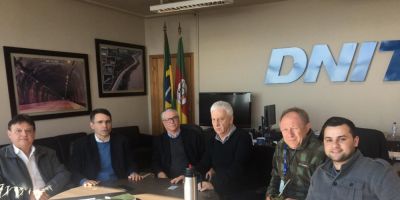 Executivo de Camaquã define com o DNIT ligação de rodovias