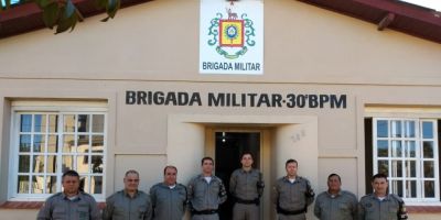 Brigada Militar recepciona novo comandante da 2ª Cia de São Lourenço do Sul