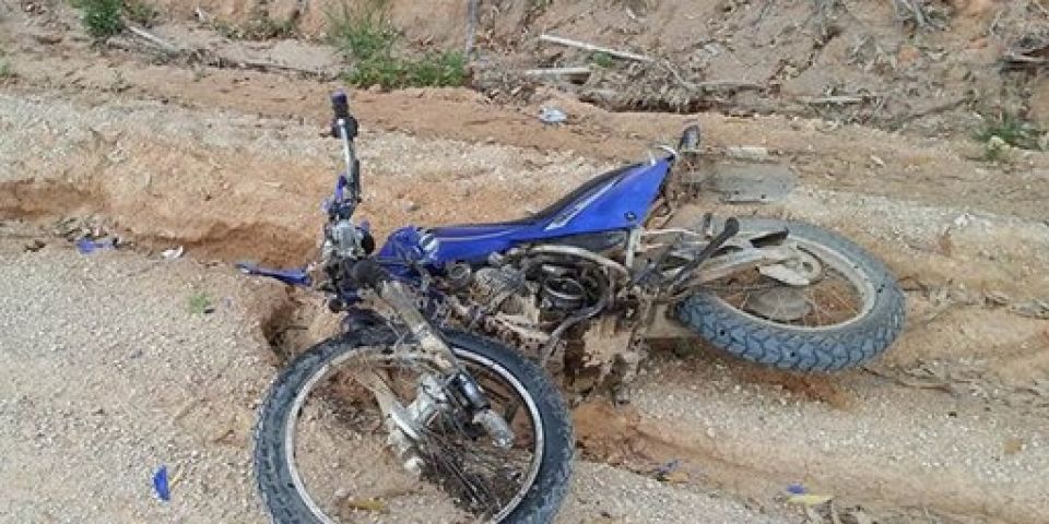 Cerro Grande do Sul - colisão frontal entre moto e carro resulta na morte de motociclista na estrada de picada da Cruz