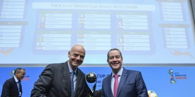 Mundial Sub-17: anfitrião, Brasil fica em grupo com Angola, Canadá e Nova Zelândia