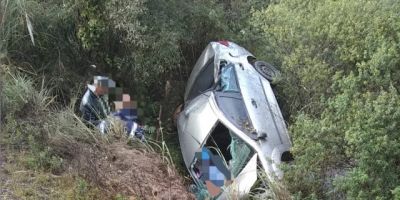 Acidente de trânsito causa morte de motorista na ERS-265, em Canguçu