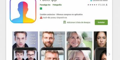 Aplicativo FaceApp pode abrir porta para abusos com dados dos usuários