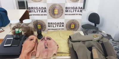 Carro utilizado no confronto em Cristal é encontrado pela Brigada Militar em Lajeado