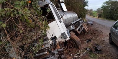 Motorista morre após colisão com caminhão na BR-386, em Seberi