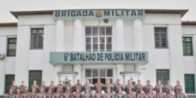 Cerca de 150 soldados da Brigada Militar se formam nesta sexta-feira