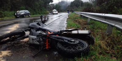 Motociclista morre em acidente na ERS-444, em Bento Gonçalves