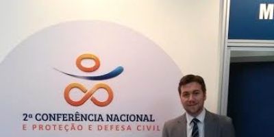 Diretor de Trânsito de Camaquã participa em Brasília de seminário da Defesa Civil