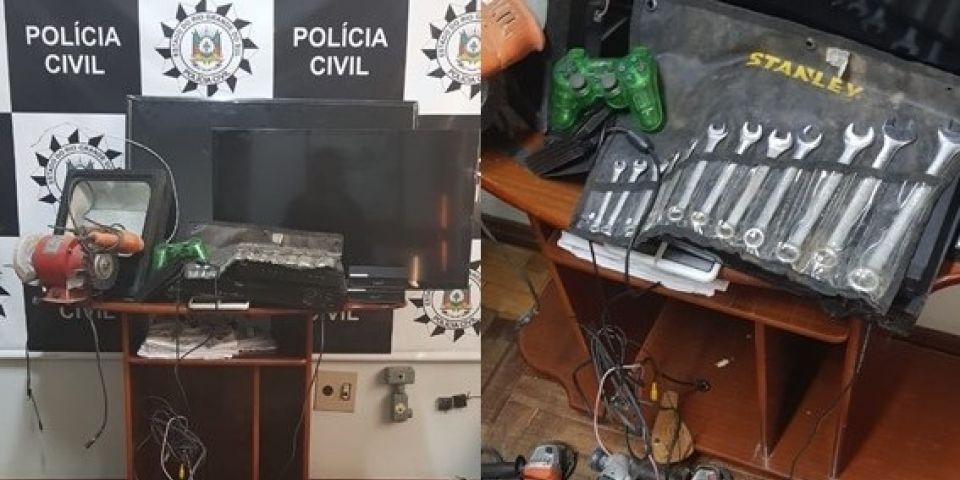 Polícia Civil divulga imagens de objetos oriundos de furto ou roubo em Camaquã