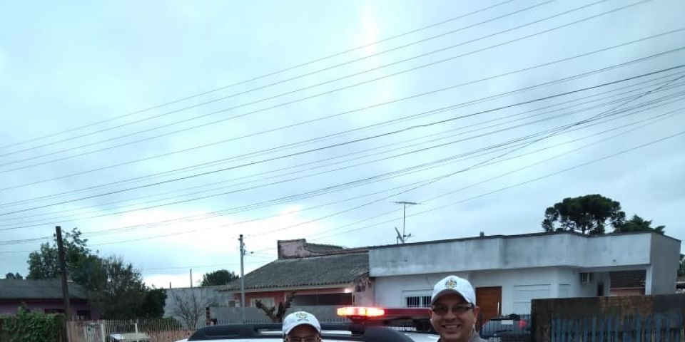 Brigada Militar realiza visita comunitária em Camaquã
