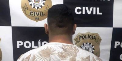 Homem é preso em flagrante após abusar sexualmente de menina de 5 anos no RS