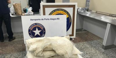 Receita Federal apreende 7 quilos do princípio ativo de ecstasy no Aeroporto Internacional Salgado Filho