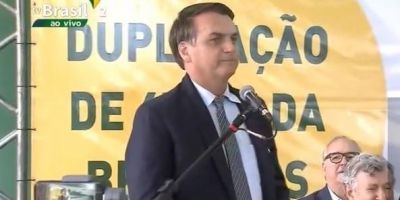 Bolsonaro anuncia R$ 100 milhões para continuidade da obra da BR-116 até Guaíba