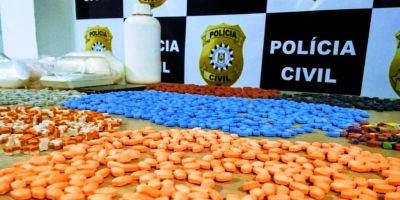 Polícia Civil desarticula laboratório de droga sintética e prende um homem em flagrante em Gravataí