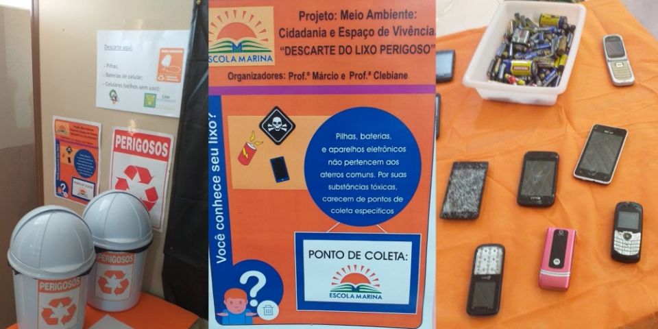 Alunos da escola Marina de Godoy Netto realizam projeto sobre meio ambiente, em Camaquã