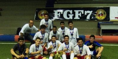 Dom Feliciano é vice-campeão da Zona Sul de futebol 7