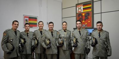 30º BPM recebe capitã em Camaquã. Outros novos oficiais passarão a integrar o CRPO Sul em outros municípios 