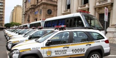 Brigada Militar de São Lourenço do Sul recebe viatura zero km 